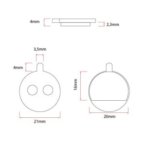 Kočione pločice, Xiaomi, resin, Lb - Slika 2